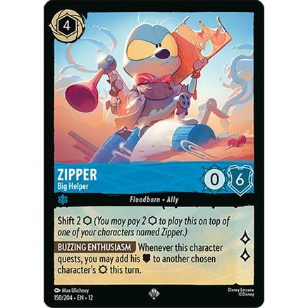 Zipper - Big Helper (150/204) - Wilds Unknown