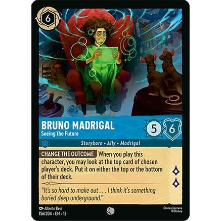 Bruno Madrigal - Seeing the Future (156/204) - Wilds Unknown Cold Foil