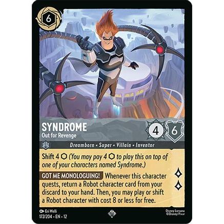 Syndrome - Out for Revenge (172/204) - Wilds Unknown Cold Foil
