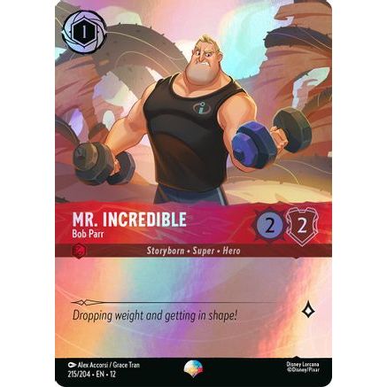 Mr. Incredible - Bob Parr (Epic) (215/204) - Wilds Unknown Holofoil