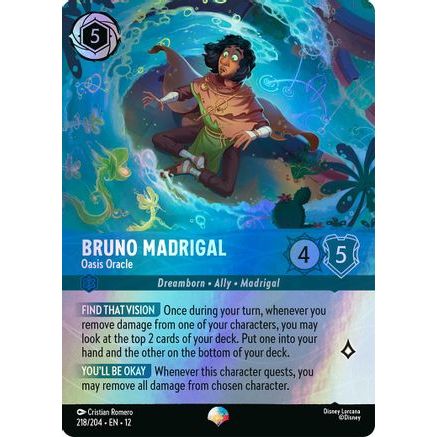 Bruno Madrigal - Oasis Oracle (Epic) (218/204) - Wilds Unknown Holofoil