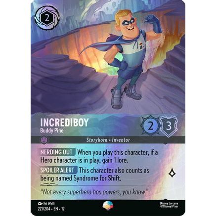 Incrediboy - Buddy Pine (Epic) (221/204) - Wilds Unknown Holofoil