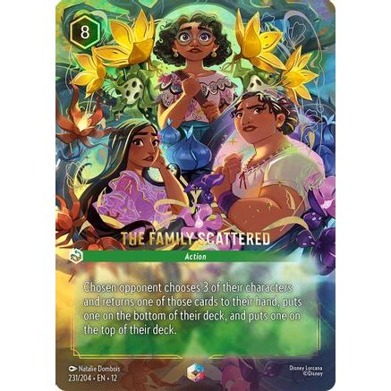 The Family Scattered (Enchanted) (231/204) - Wilds Unknown Holofoil