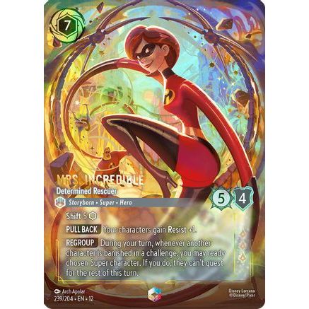 Mrs. Incredible - Determined Rescuer (Enchanted) (239/204) - Wilds Unknown Holofoil