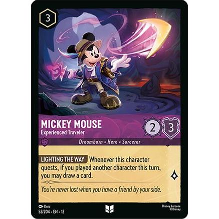 Mickey Mouse - Experienced Traveler (52/204) - Wilds Unknown