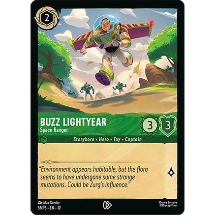 Buzz Lightyear - Space Ranger (57) - Disney Lorcana Promo Cards Holofoil