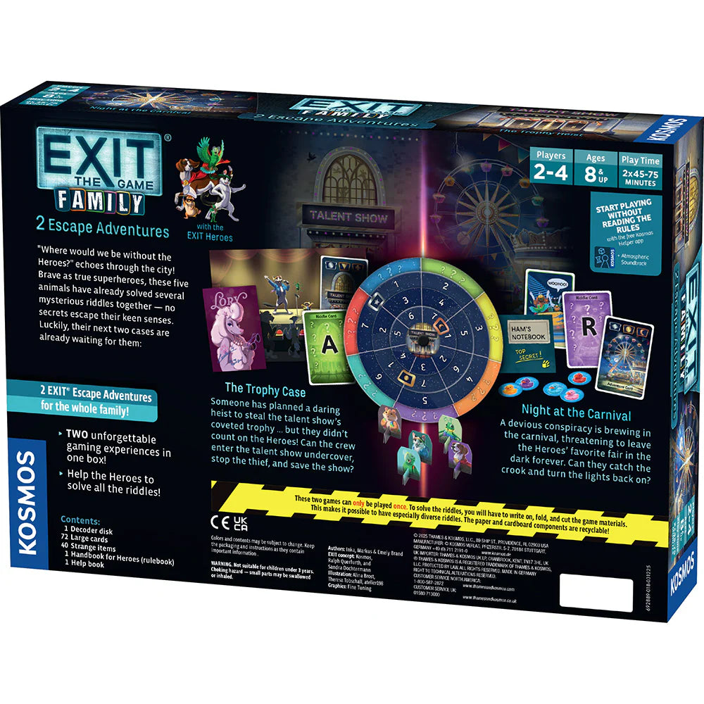 Exit: The Game -  Family: The Trophy Case, Night at the Carnival
