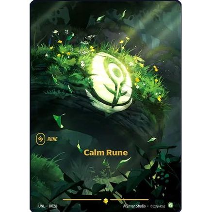 Calm Rune (Alternate Art) (R02a) - Unleashed Foil