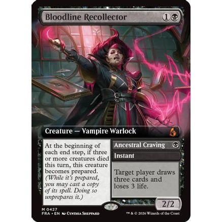 Bloodline Recollector (Extended Art) (FRA-427) - Reality Fracture