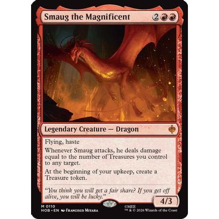 Smaug the Magnificent (HOB-110) - The Hobbit Foil