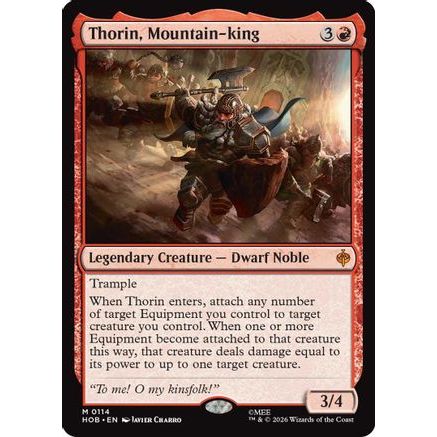 Thorin, Mountain-king (HOB-114) - The Hobbit