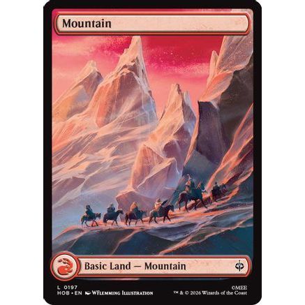 Mountain (0197) (HOB-197) - The Hobbit Foil