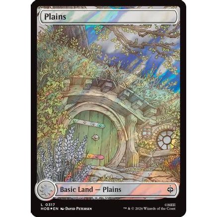 Plains (0317) (Surge Foil) (HOB-317) - The Hobbit Foil