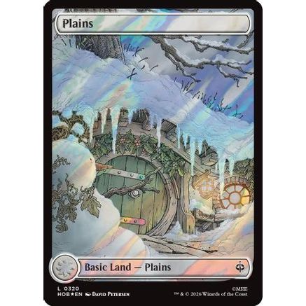 Plains (0320) (Surge Foil) (HOB-320) - The Hobbit Foil