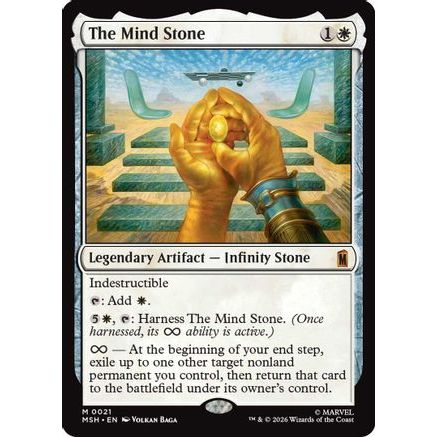 The Mind Stone (MSH-021) - Marvel Super Heroes
