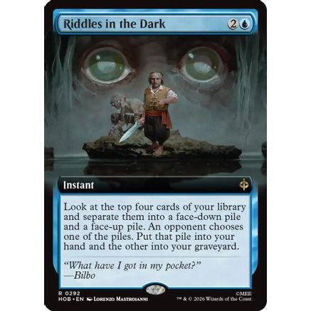 Riddles in the Dark (Extended Art) (HOB-292) - The Hobbit Foil