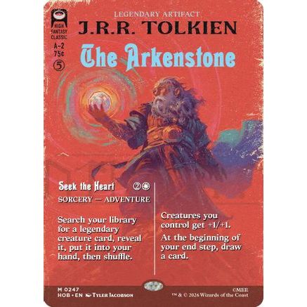 The Arkenstone (Borderless) (HOB-247) - The Hobbit Foil