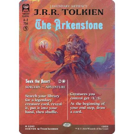 The Arkenstone (Borderless) (Surge Foil) (HOB-283) - The Hobbit Foil