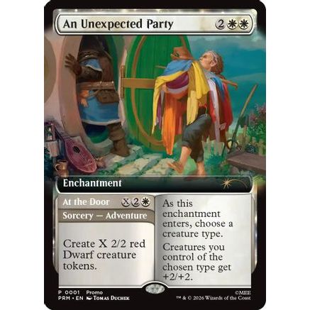 An Unexpected Party (Extended Art) (PRM-001) - Promo Pack: The Hobbit Foil