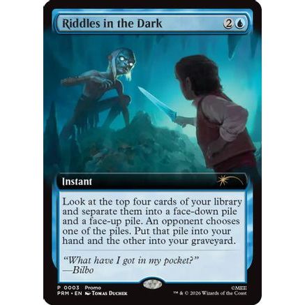 Riddles in the Dark (Extended Art) (PRM-003) - Promo Pack: The Hobbit Foil
