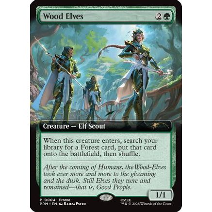Wood Elves (Extended Art) (PRM-004) - Promo Pack: The Hobbit Foil