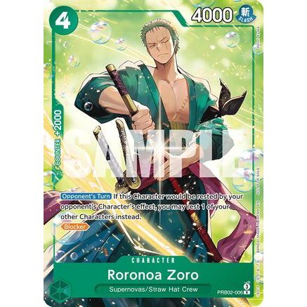 Roronoa Zoro (Welcome Pack 2026 Vol.1) (PRB02-006) - One Piece Promotion Cards