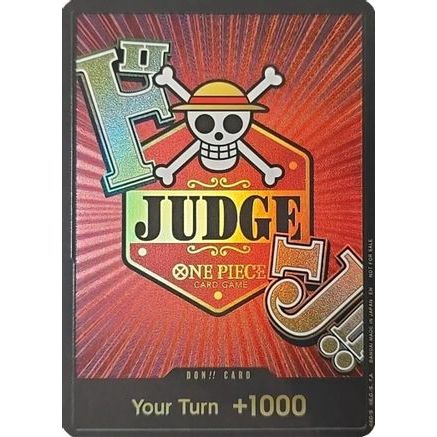 DON!! Card (Judge Promo) - One Piece Promotion Cards Foil