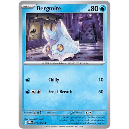 Bergmite 23 - ME04 Chaos Rising Reverse Holofoil