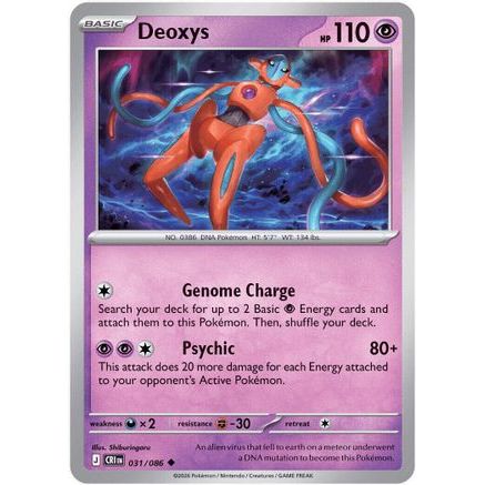 Deoxys - 031/086 31 - ME04 Chaos Rising