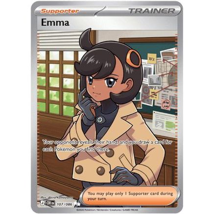 Emma - 107/086 107 - ME04 Chaos Rising Holofoil
