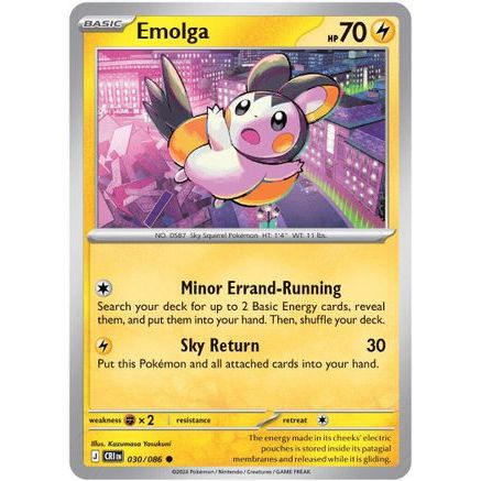 Emolga 30 - ME04 Chaos Rising