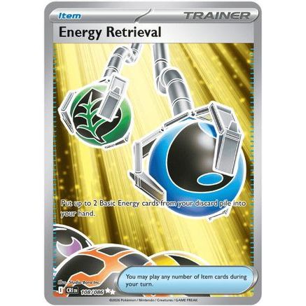 Energy Retrieval 108 - ME04 Chaos Rising Holofoil