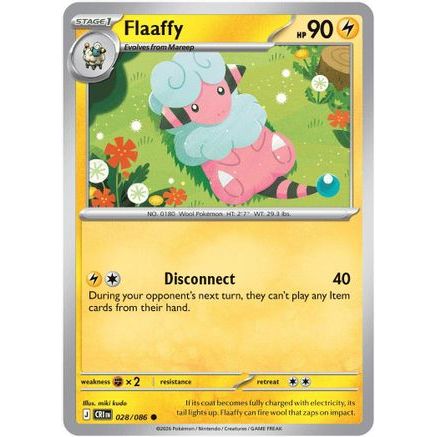 Flaaffy 28 - ME04 Chaos Rising Reverse Holofoil