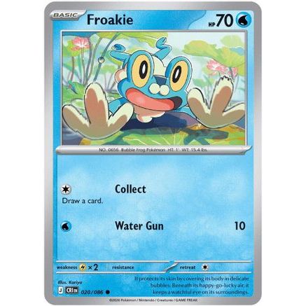 Froakie - 020/086 20 - ME04 Chaos Rising