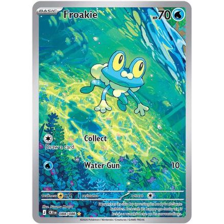 Froakie - 088/086 88 - ME04 Chaos Rising Holofoil