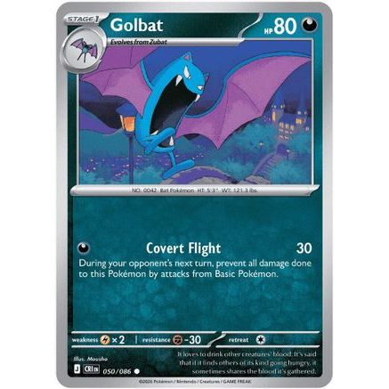 Golbat 50 - ME04 Chaos Rising