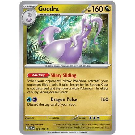 Goodra 68 - ME04 Chaos Rising Reverse Holofoil