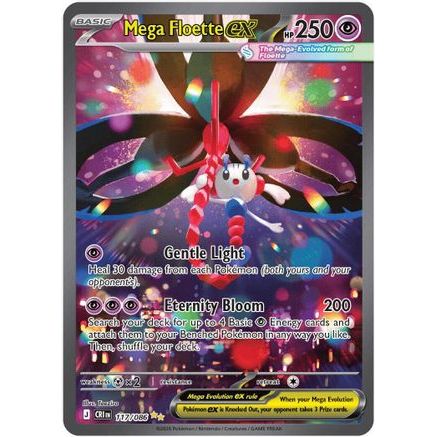 Mega Floette ex - 117/086 117 - ME04 Chaos Rising Holofoil