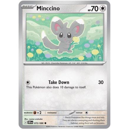 Minccino 72 - ME04 Chaos Rising