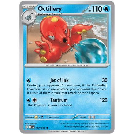 Octillery 17 - ME04 Chaos Rising Reverse Holofoil