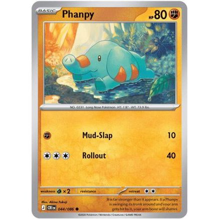 Phanpy 44 - ME04 Chaos Rising Reverse Holofoil