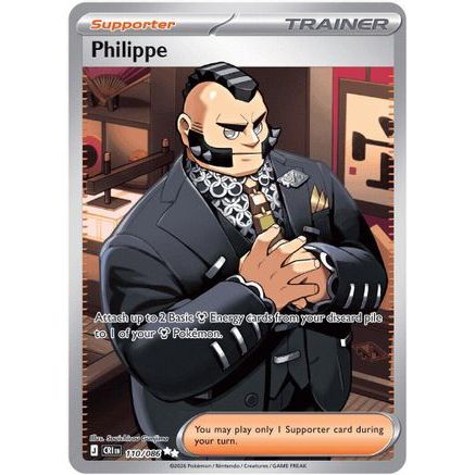 Philippe - 110/086 110 - ME04 Chaos Rising Holofoil