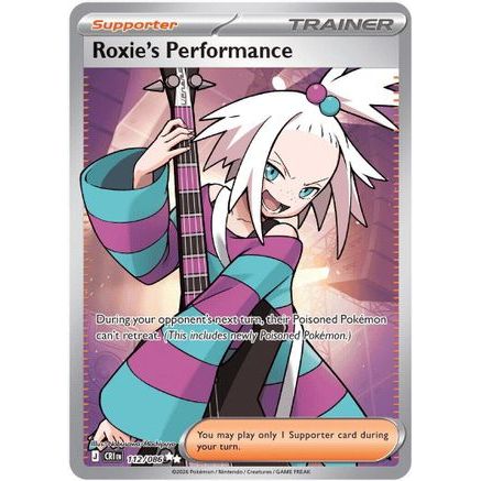 Roxie's Performance - 112/086 112 - ME04 Chaos Rising Holofoil