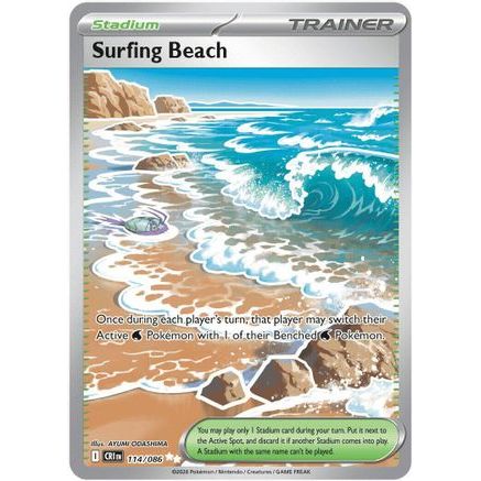Surfing Beach 114 - ME04 Chaos Rising Holofoil