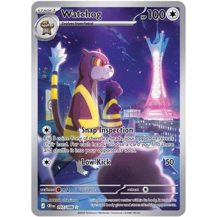 Watchog - 097/086 97 - ME04 Chaos Rising Holofoil