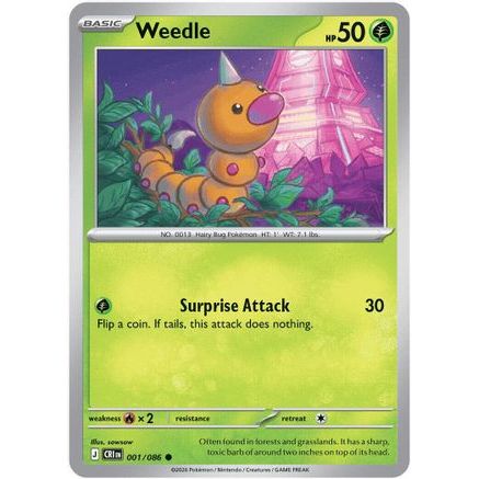 Weedle 1 - ME04 Chaos Rising