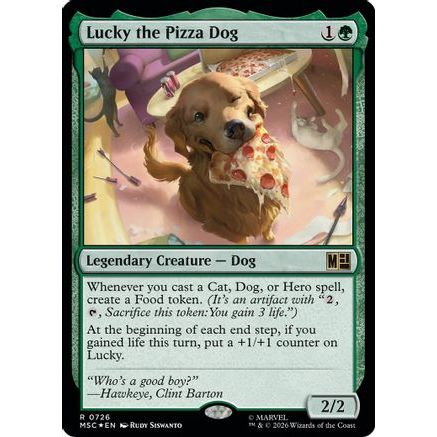 Lucky the Pizza Dog (MSC-726) - Commander: Marvel Super Heroes