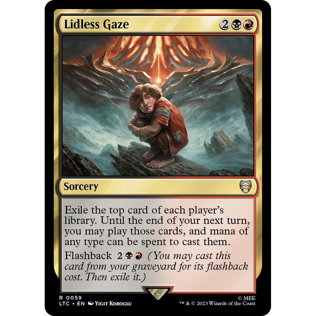 Lidless Gaze (LTC-059) - Tales of Middle-earth Commander