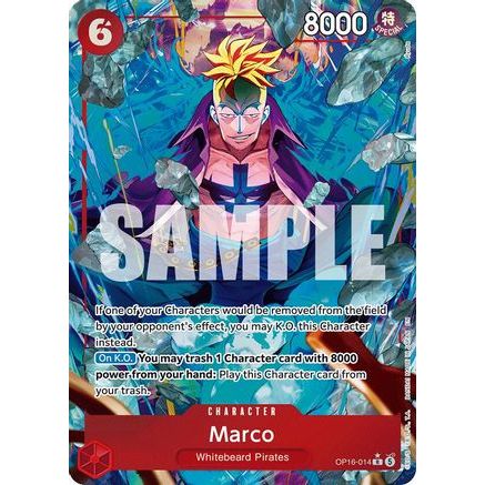 Marco (Alternate Art) (OP16-014) - The Time of Battle Foil