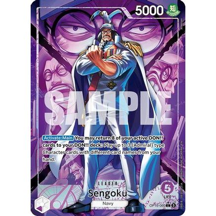 Sengoku (060) (Alternate Art) (OP16-060) - The Time of Battle Foil